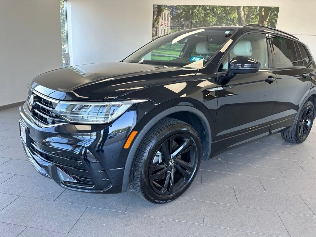 Certified 2024 Volkswagen Tiguan 2.0T SE R-Line Black SUV