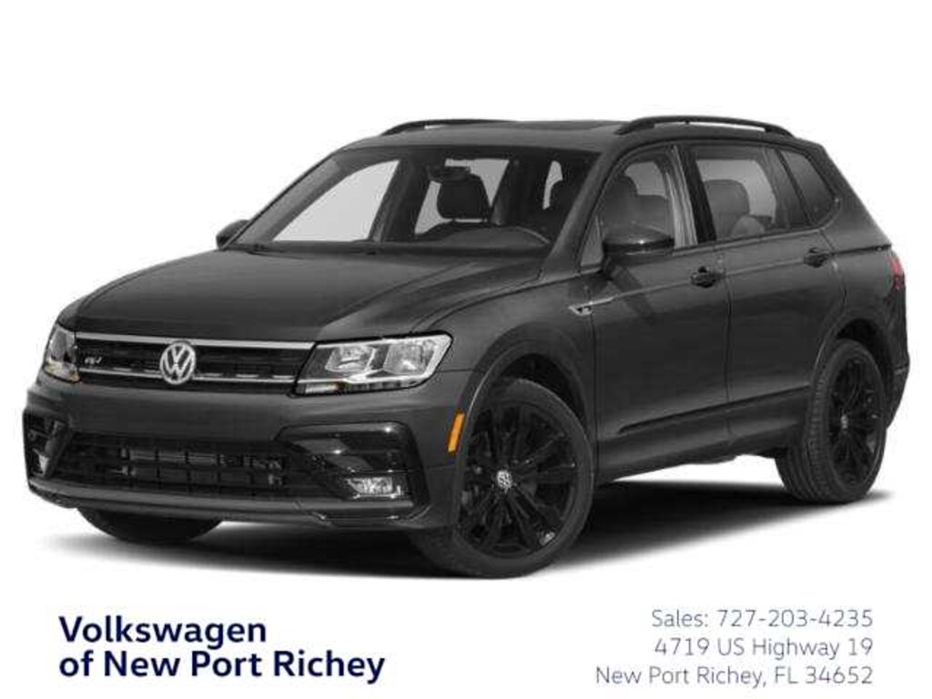 Used 2021 Volkswagen Tiguan 2.0T SE R-Line Black SUV