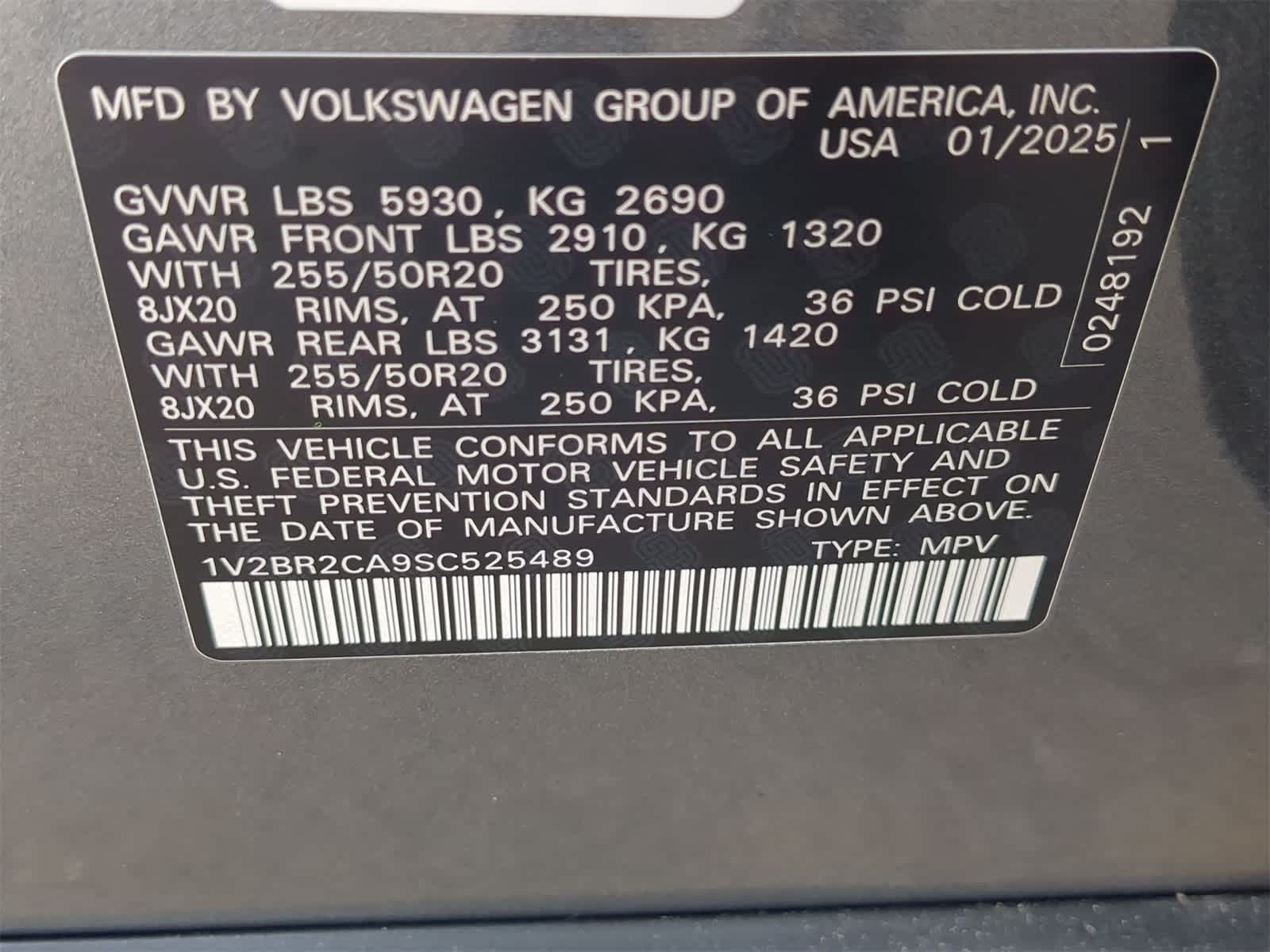 Thumbnail: 2025 Volkswagen Atlas - 37