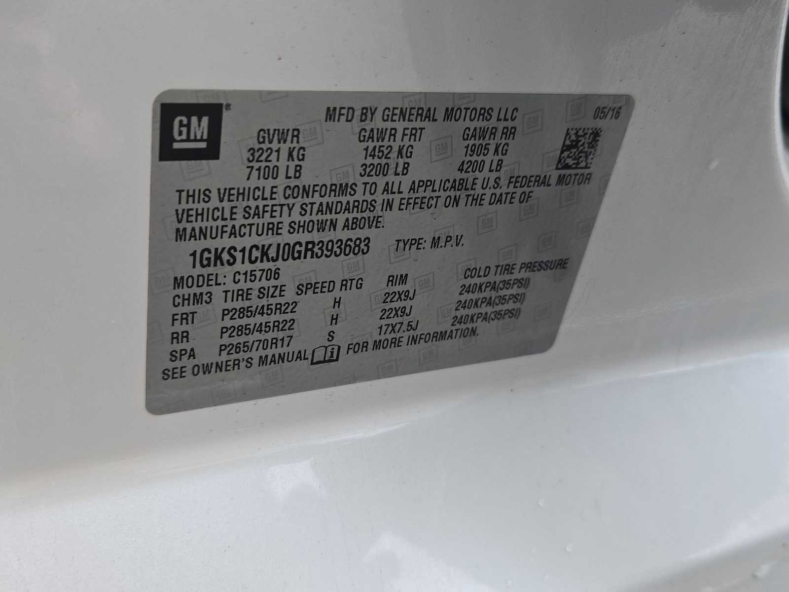 Thumbnail: 2016 GMC Yukon - 33