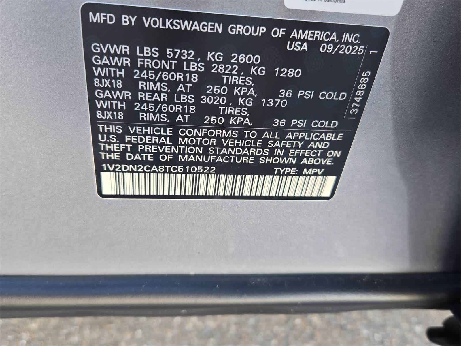 Thumbnail: 2026 Volkswagen Atlas - 35