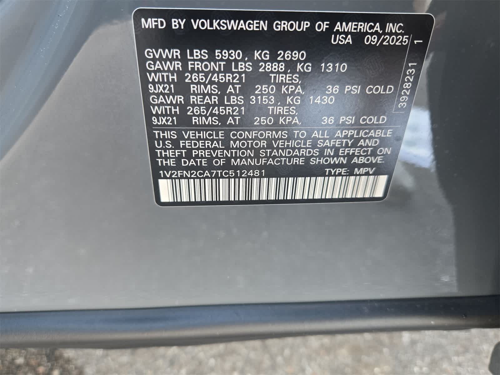 Thumbnail: 2026 Volkswagen Atlas - 35