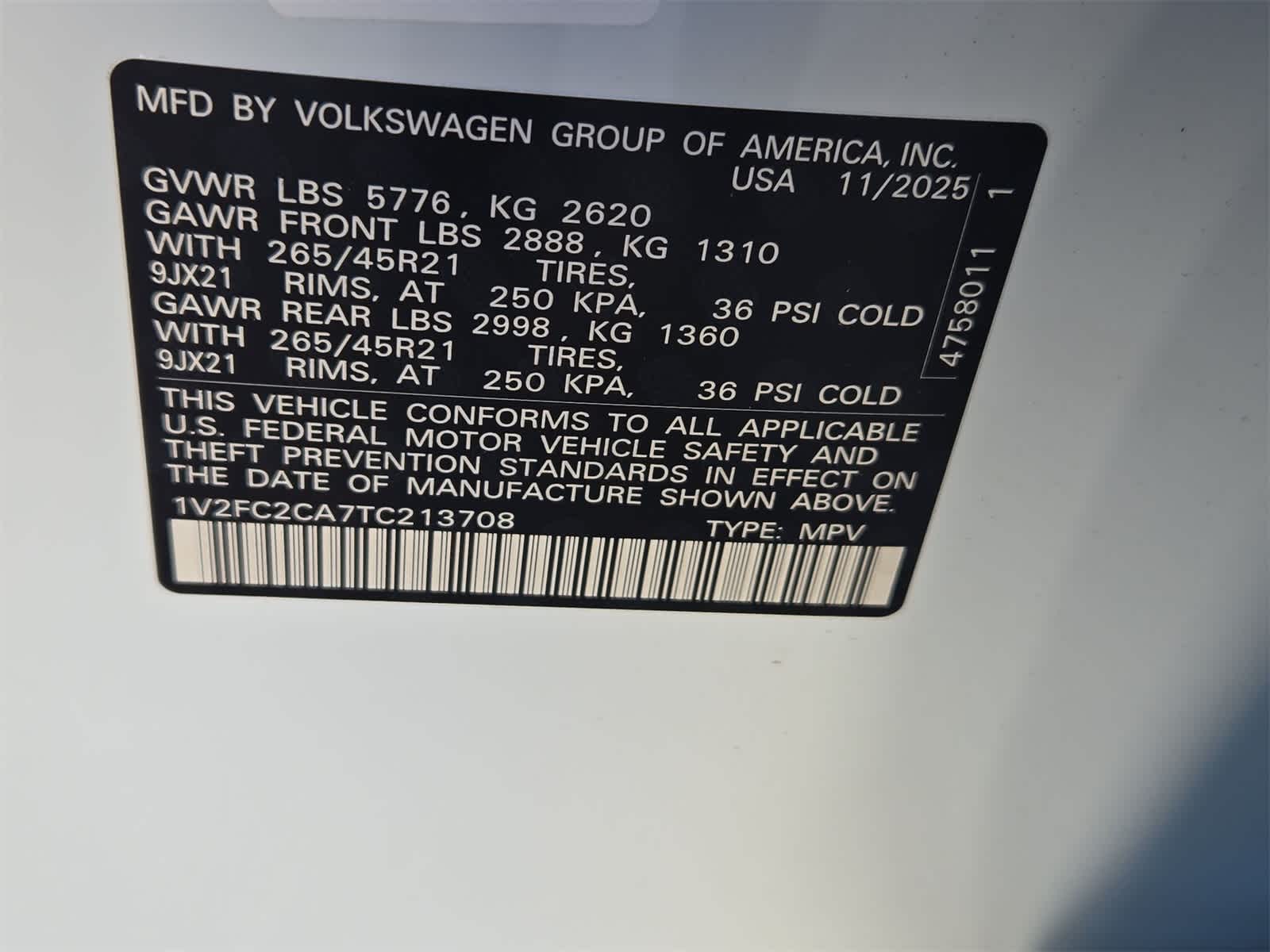 Thumbnail: 2026 Volkswagen Atlas - 45