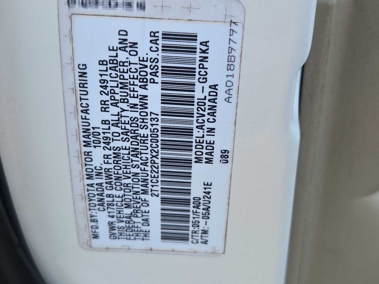 Thumbnail: 2002 Toyota Camry Solara - 26