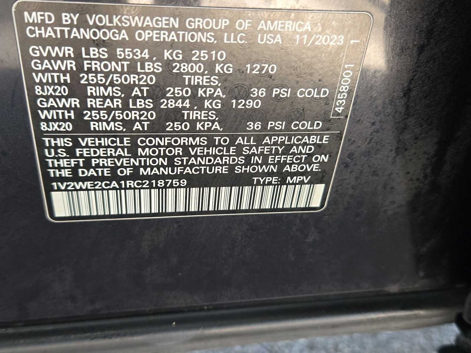 Thumbnail: 2024 Volkswagen Atlas - 35