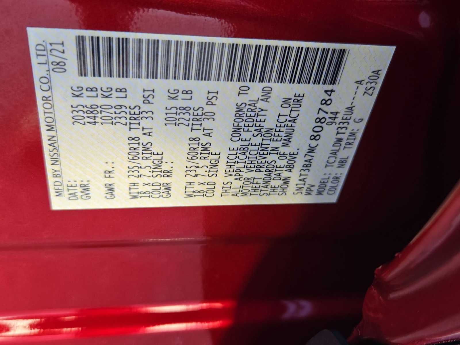 Thumbnail: 2021 Nissan Rogue - 34