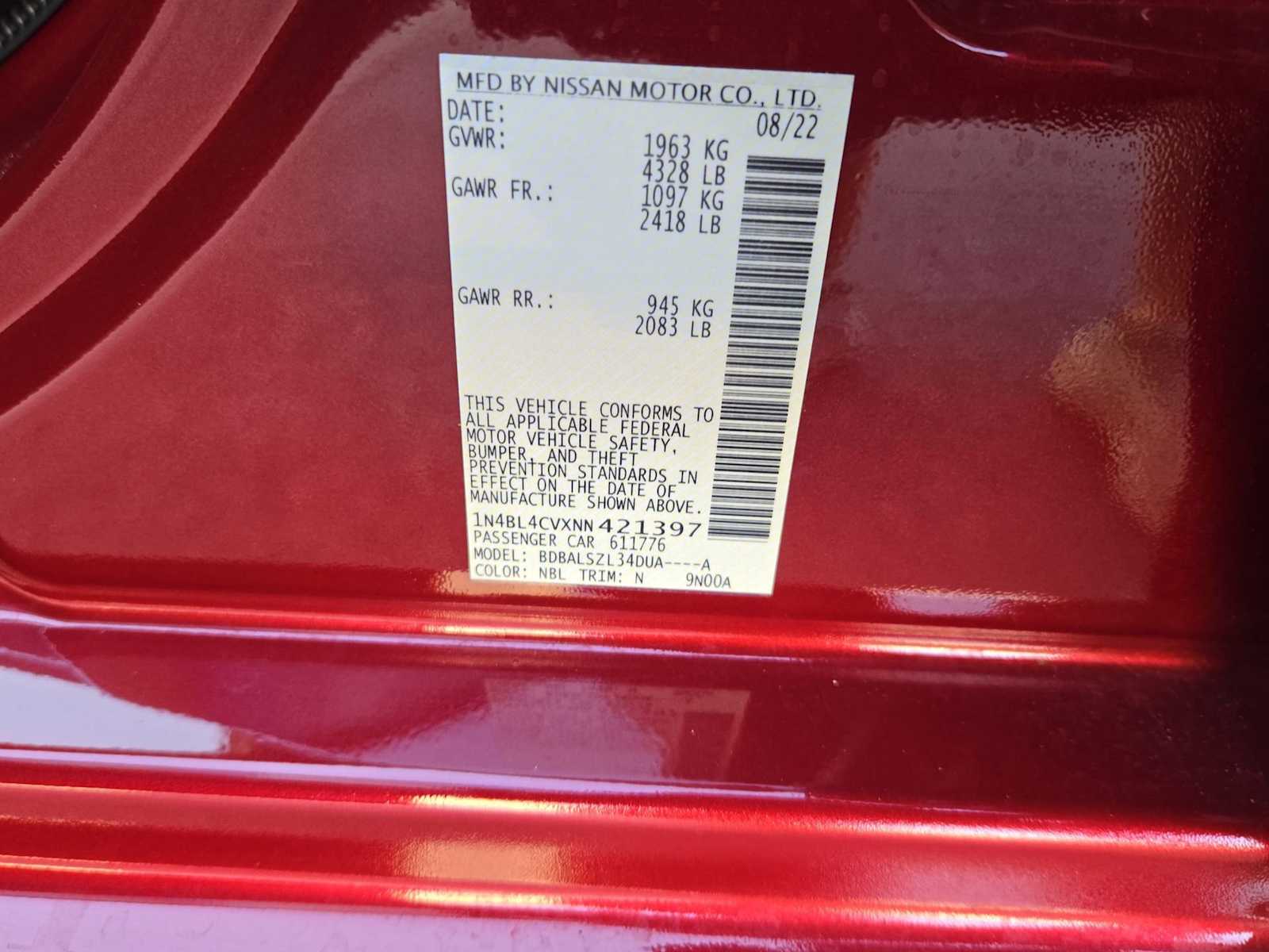 Thumbnail: 2022 Nissan Altima - 35