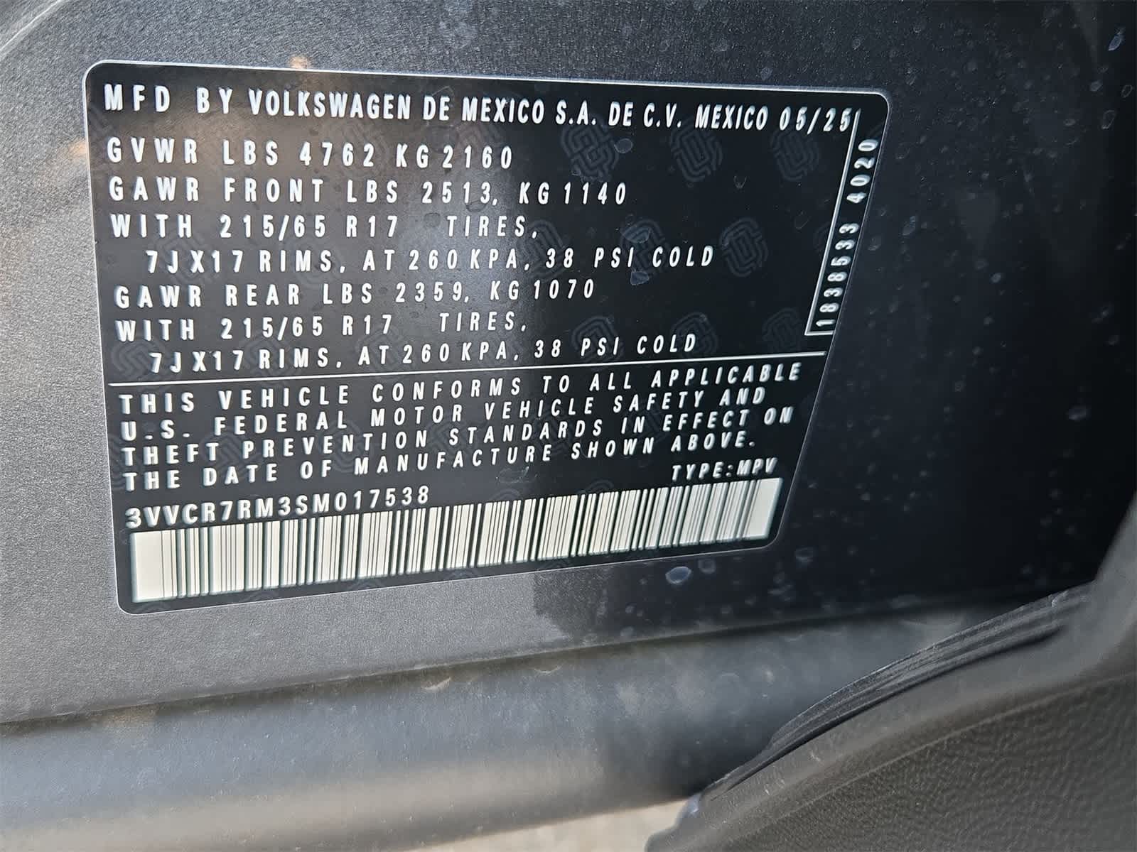 Thumbnail: 2025 Volkswagen Tiguan - 34