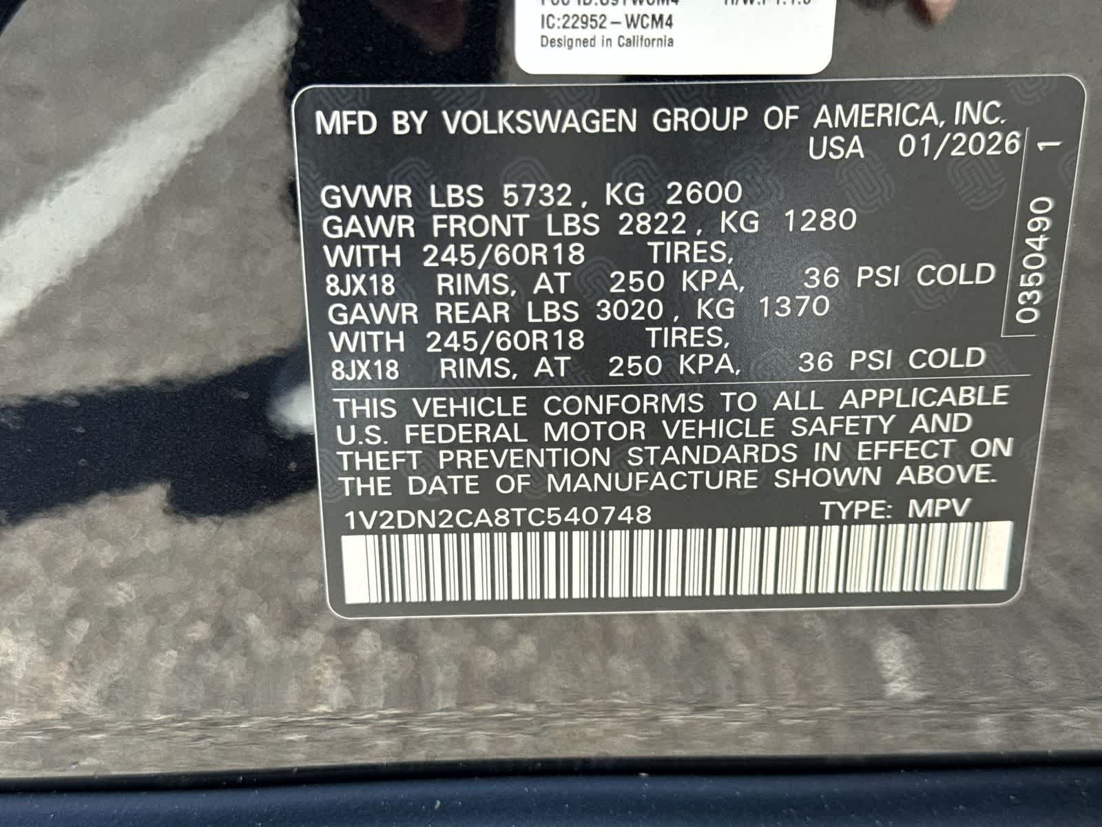 Thumbnail: 2026 Volkswagen Atlas - 35