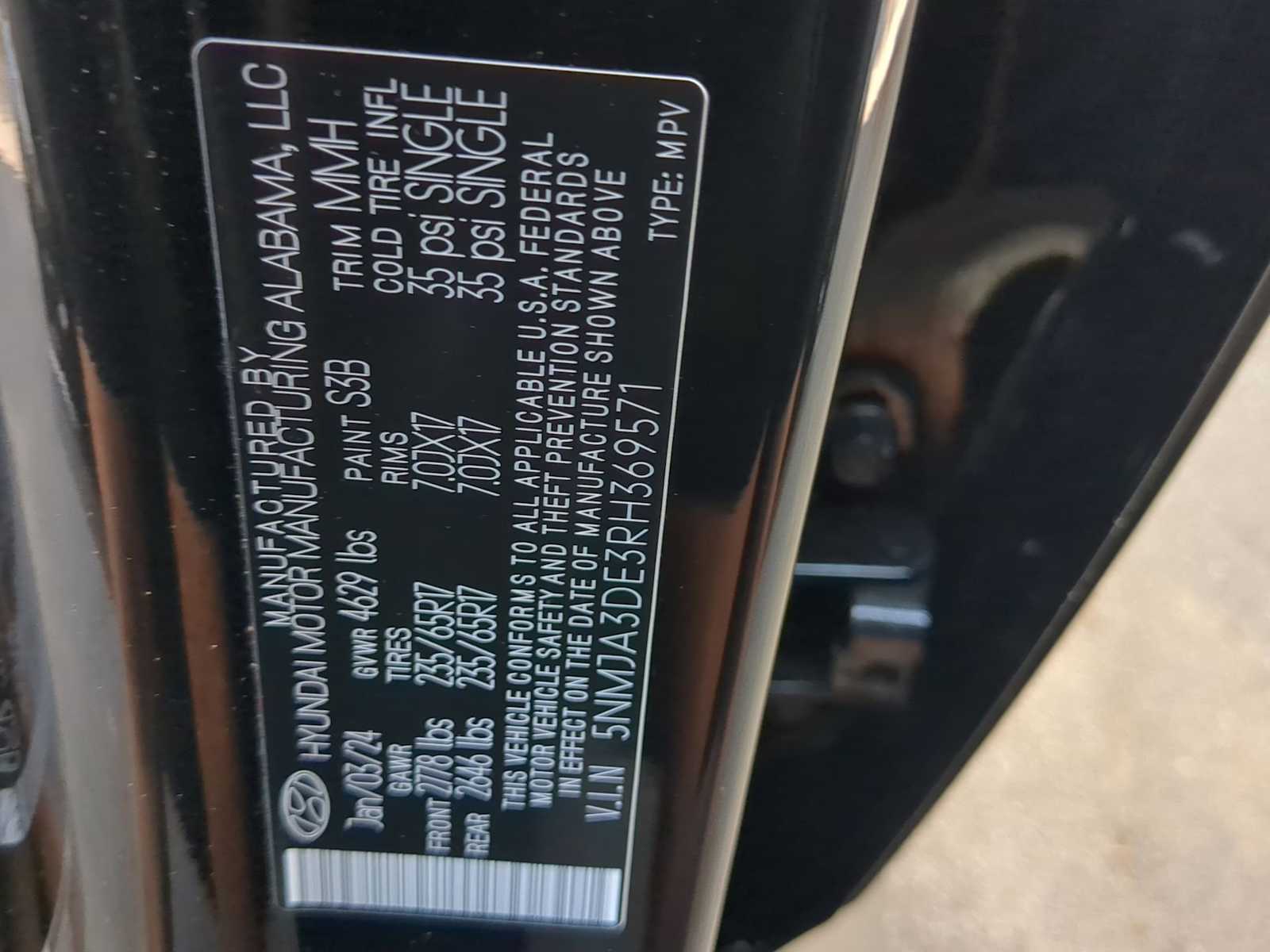 2024 Hyundai Tucson SE 34