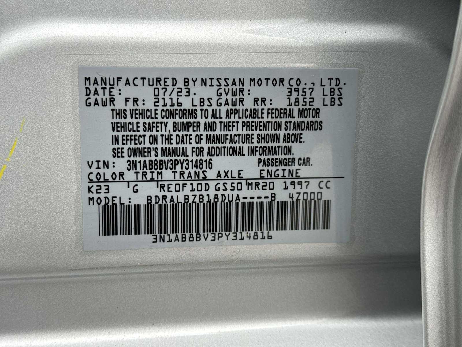 Thumbnail: 2023 Nissan Sentra - 33