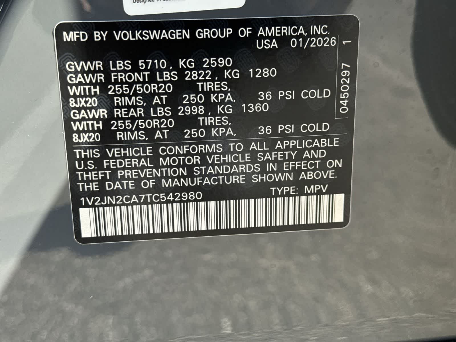 Thumbnail: 2026 Volkswagen Atlas - 36