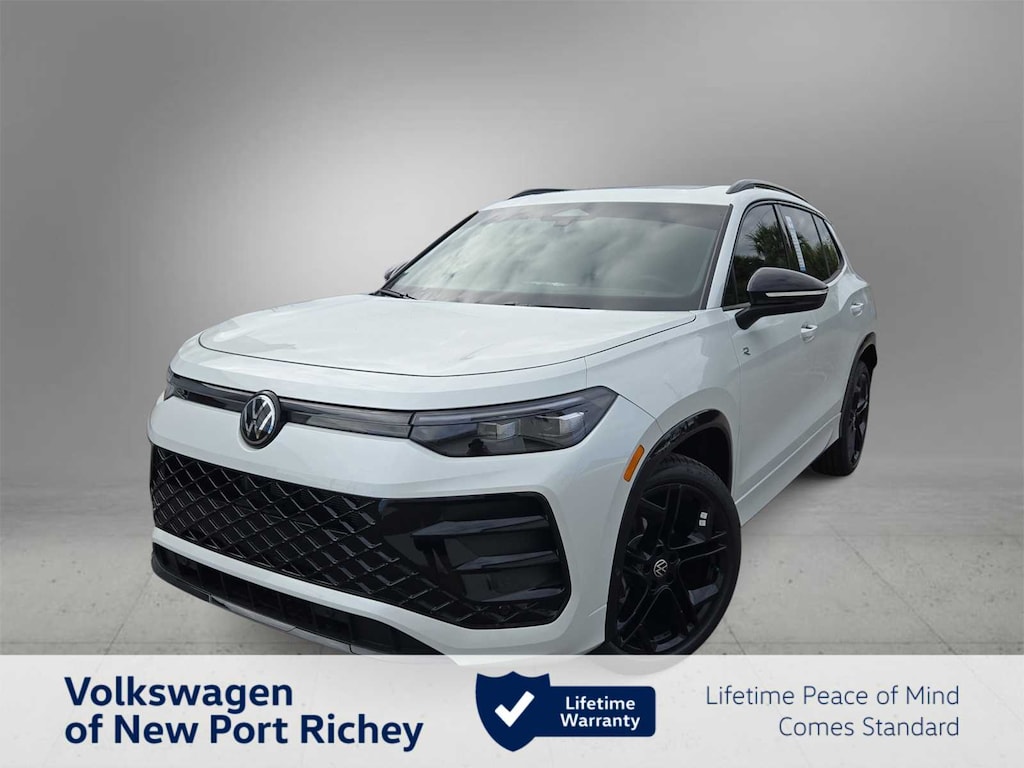 New 2025 Volkswagen Tiguan 2.0T SE R-Line Black SUV