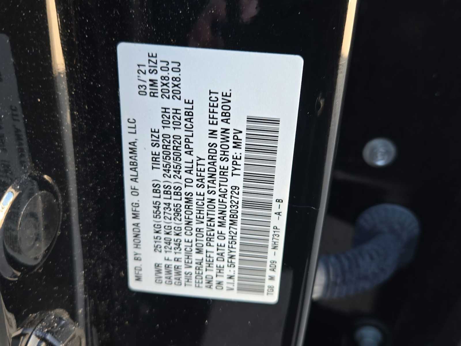 Thumbnail: 2021 Honda Pilot - 34