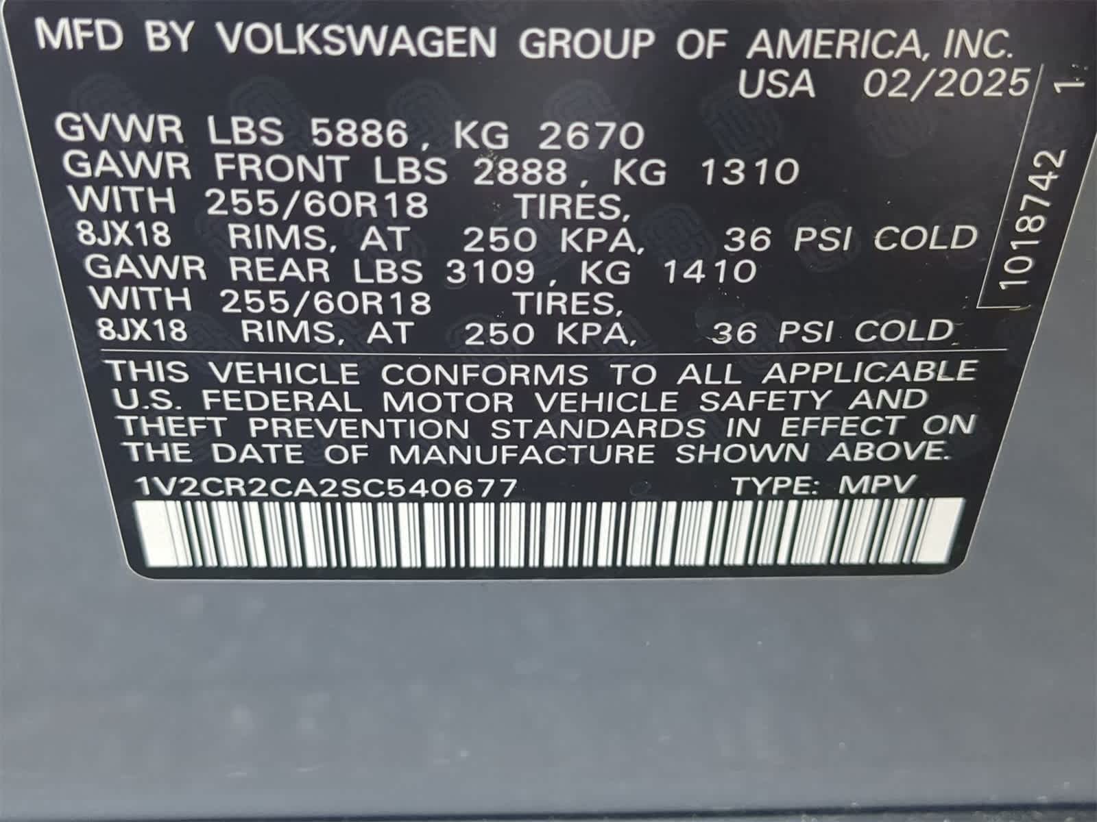 Thumbnail: 2025 Volkswagen Atlas - 37