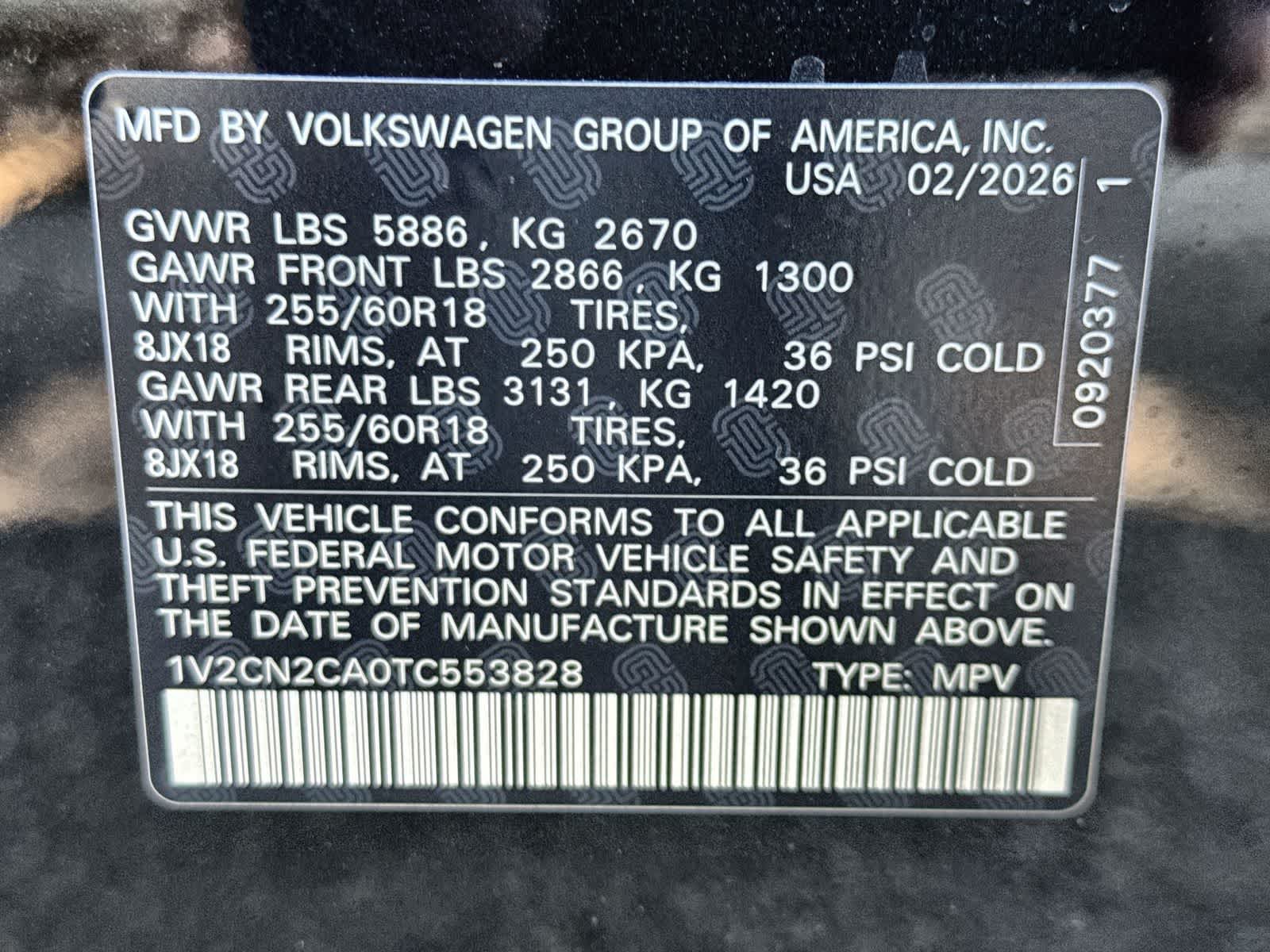 Thumbnail: 2026 Volkswagen Atlas - 34