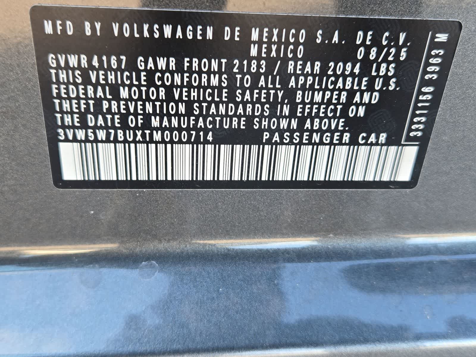 Thumbnail: 2026 Volkswagen Jetta - 33