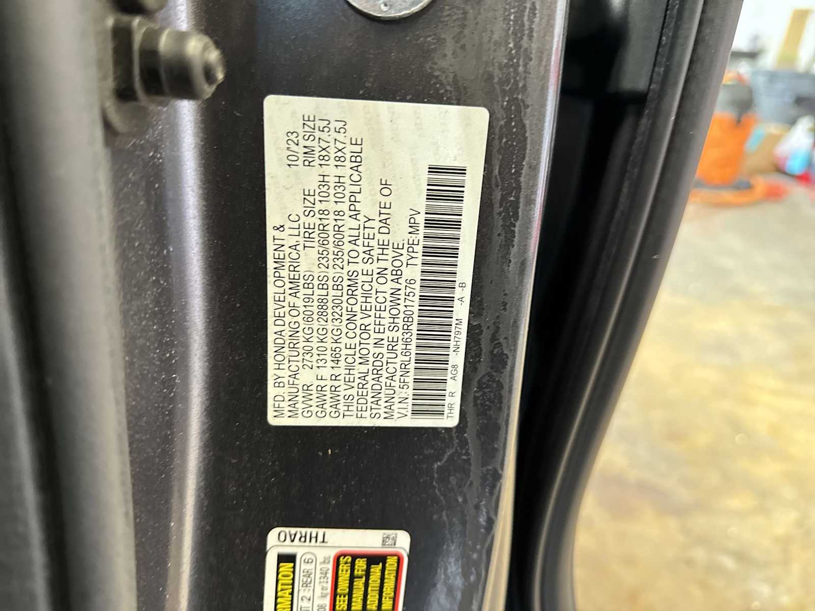 Thumbnail: 2024 Honda Odyssey - 36