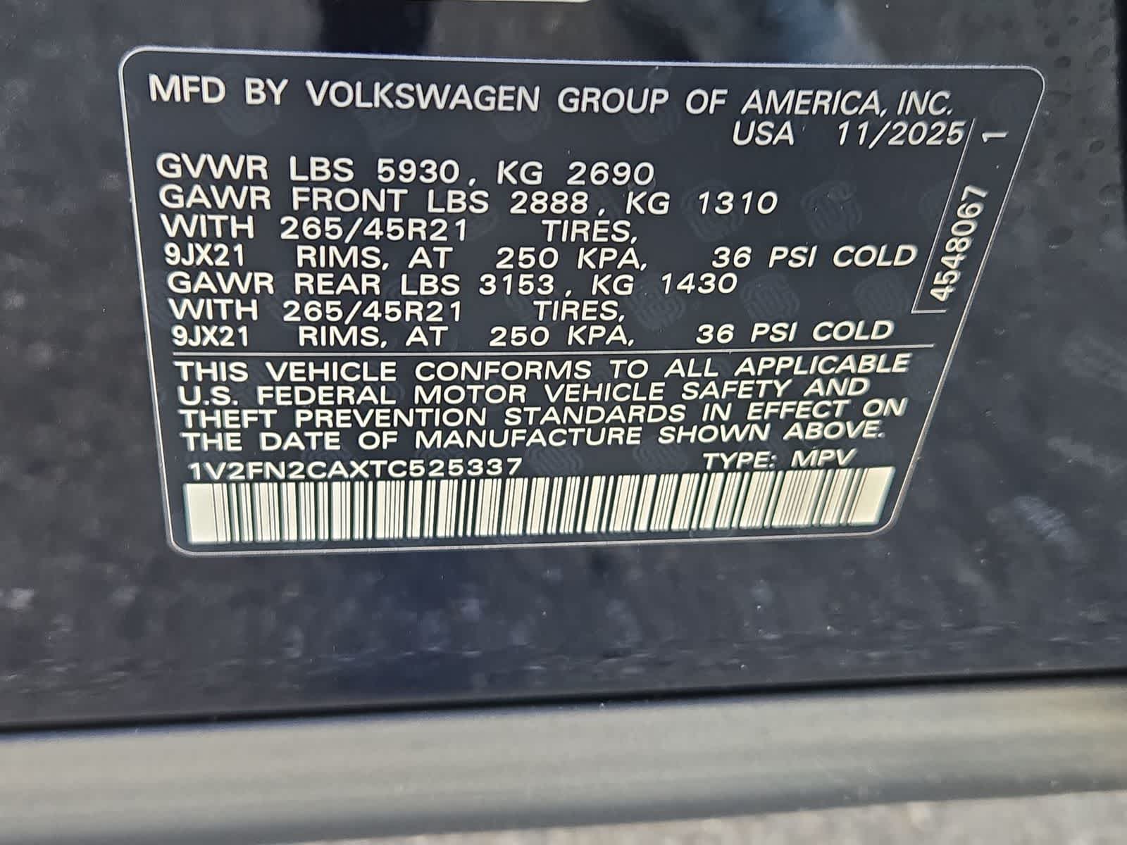 Thumbnail: 2026 Volkswagen Atlas - 34