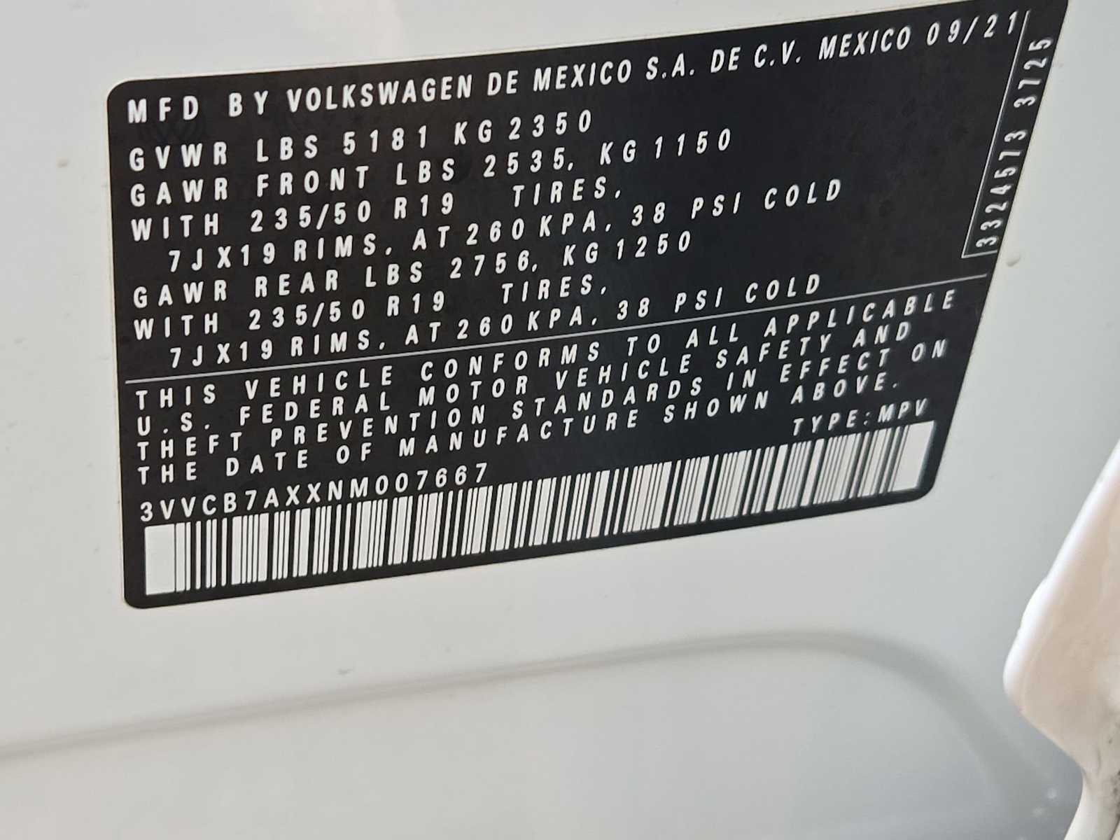 Thumbnail: 2022 Volkswagen Tiguan - 36