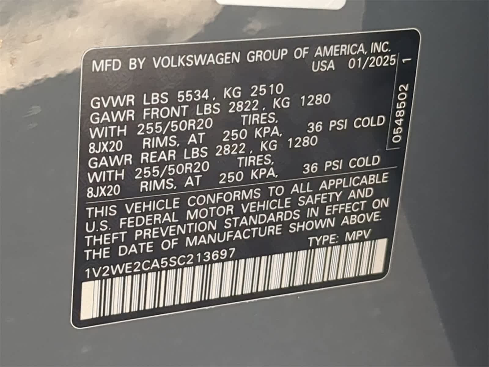 Thumbnail: 2025 Volkswagen Atlas - 37