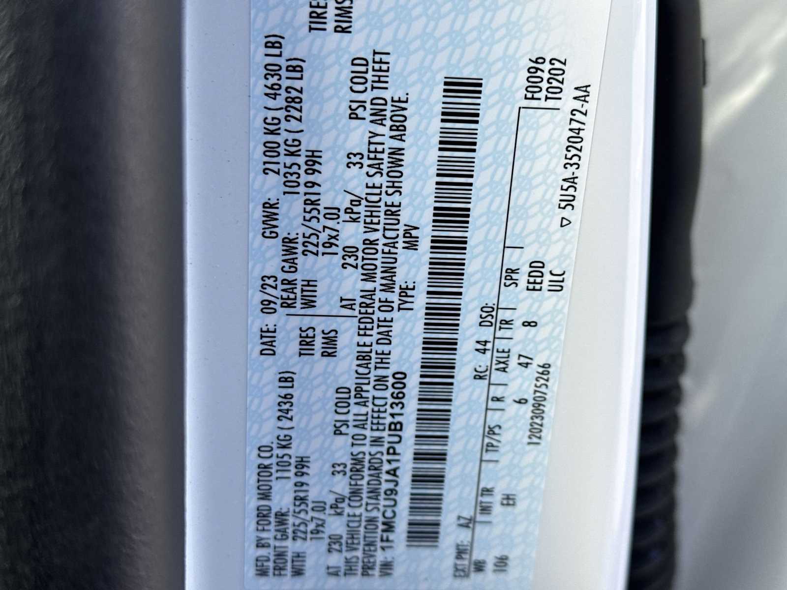 Thumbnail: 2023 Ford Escape - 36