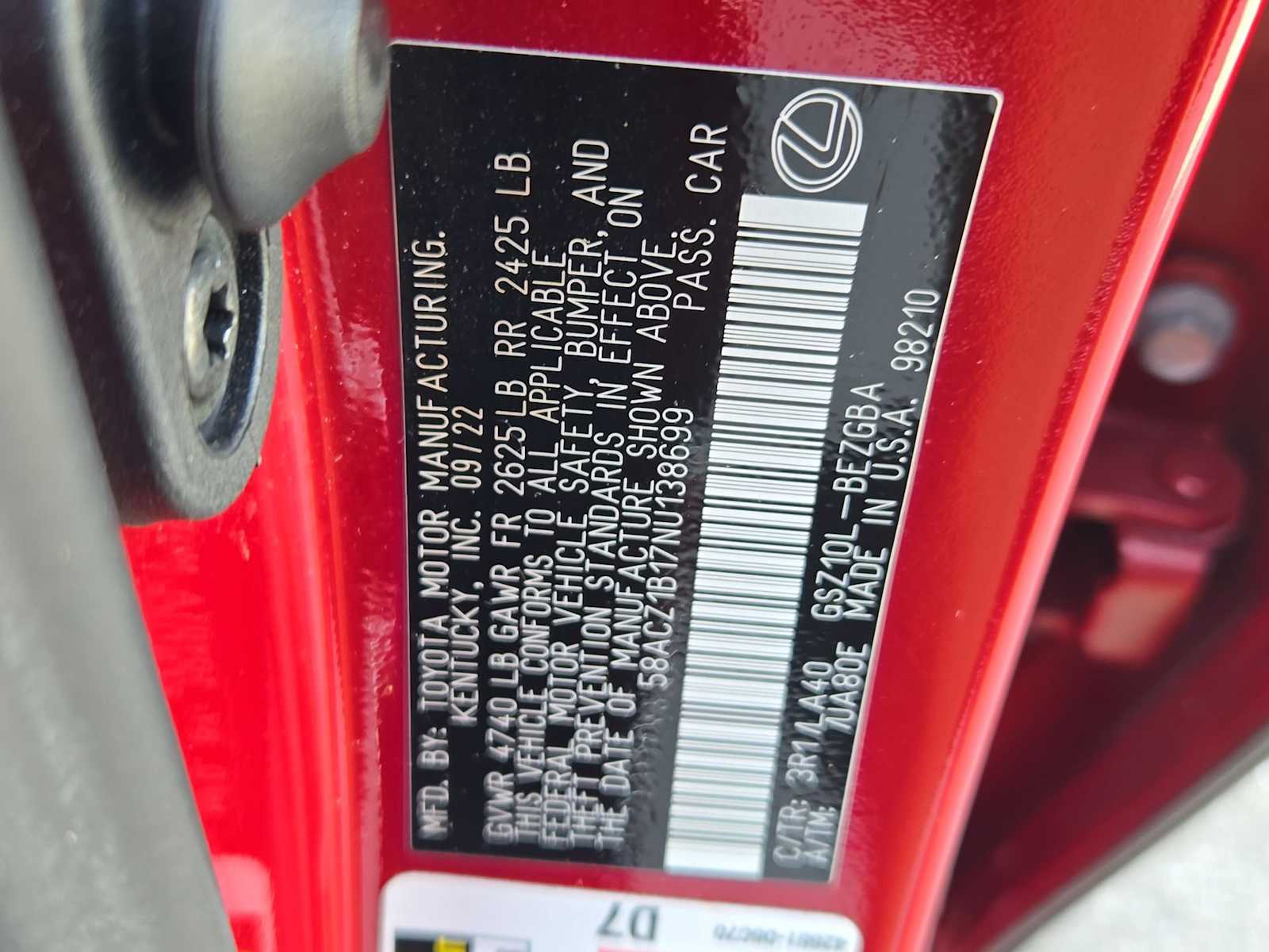 Thumbnail: 2022 Lexus ES - 36