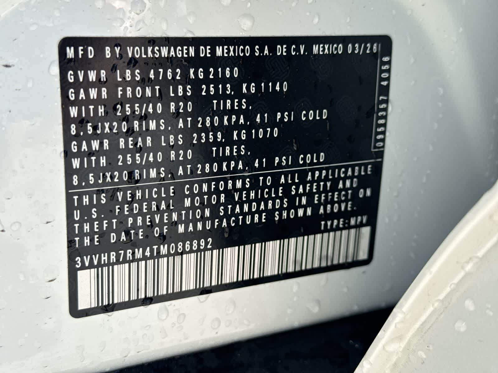Thumbnail: 2026 Volkswagen Tiguan - 33