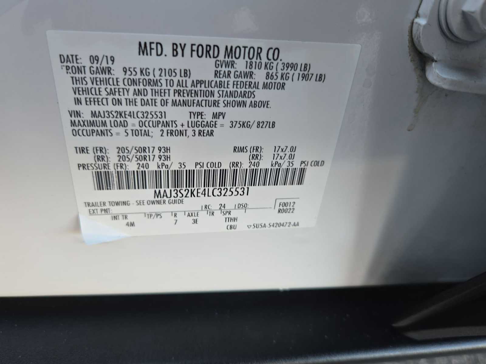 Thumbnail: 2020 Ford EcoSport - 36