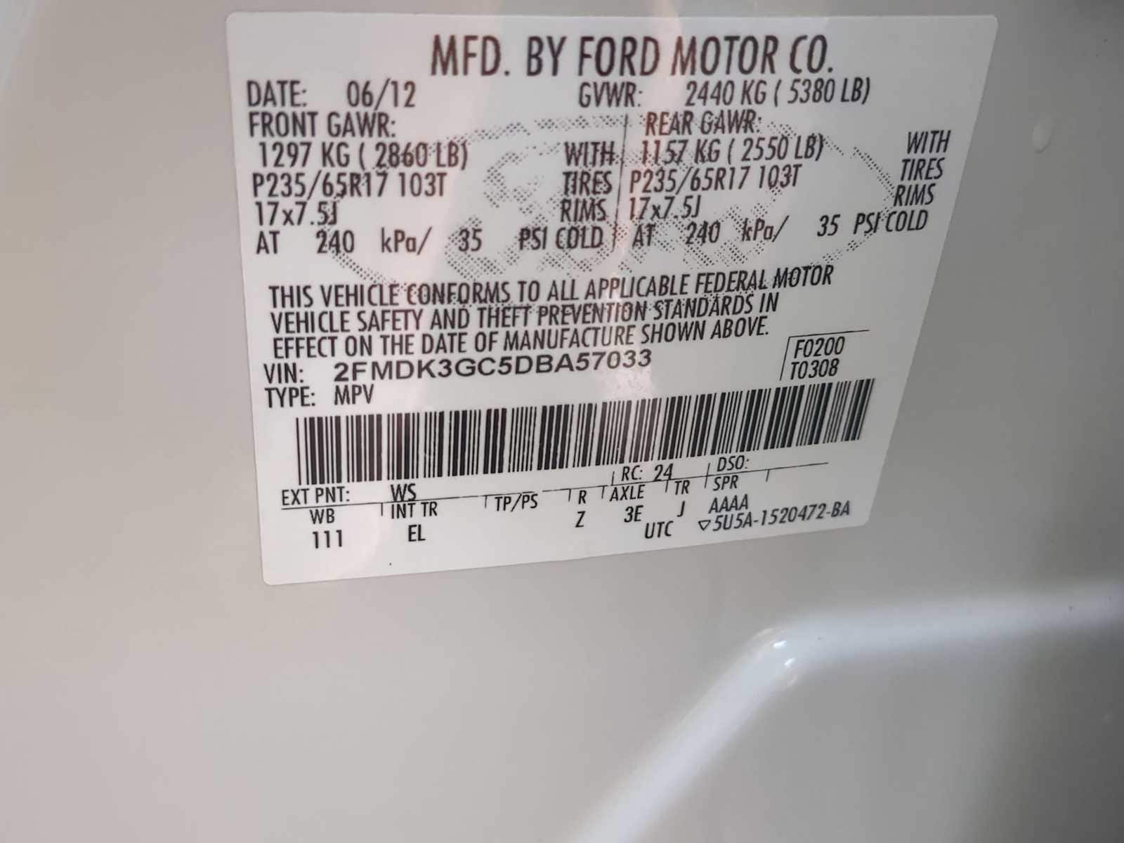 Thumbnail: 2013 Ford Edge - 30