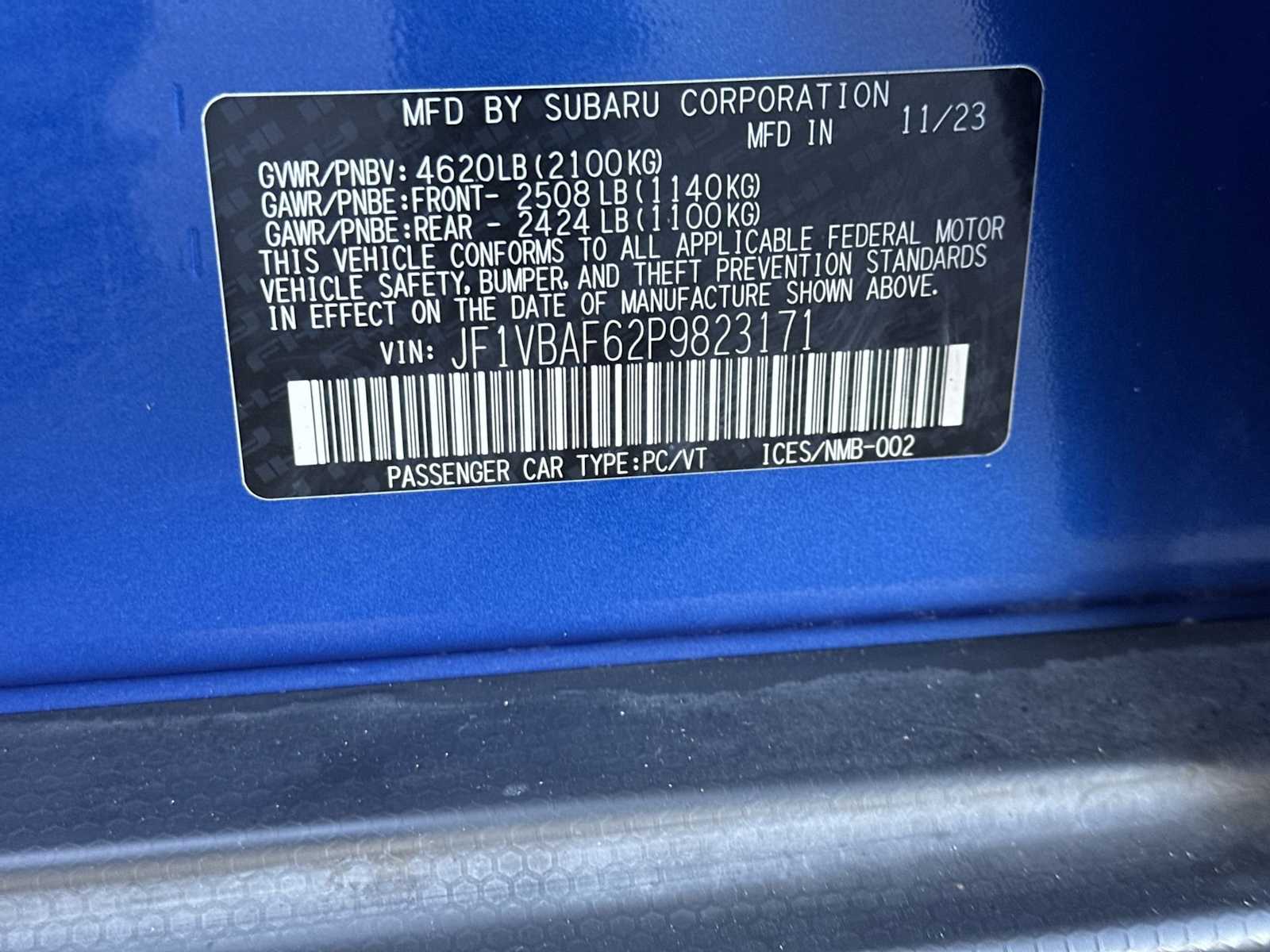 Thumbnail: 2023 Subaru WRX - 34