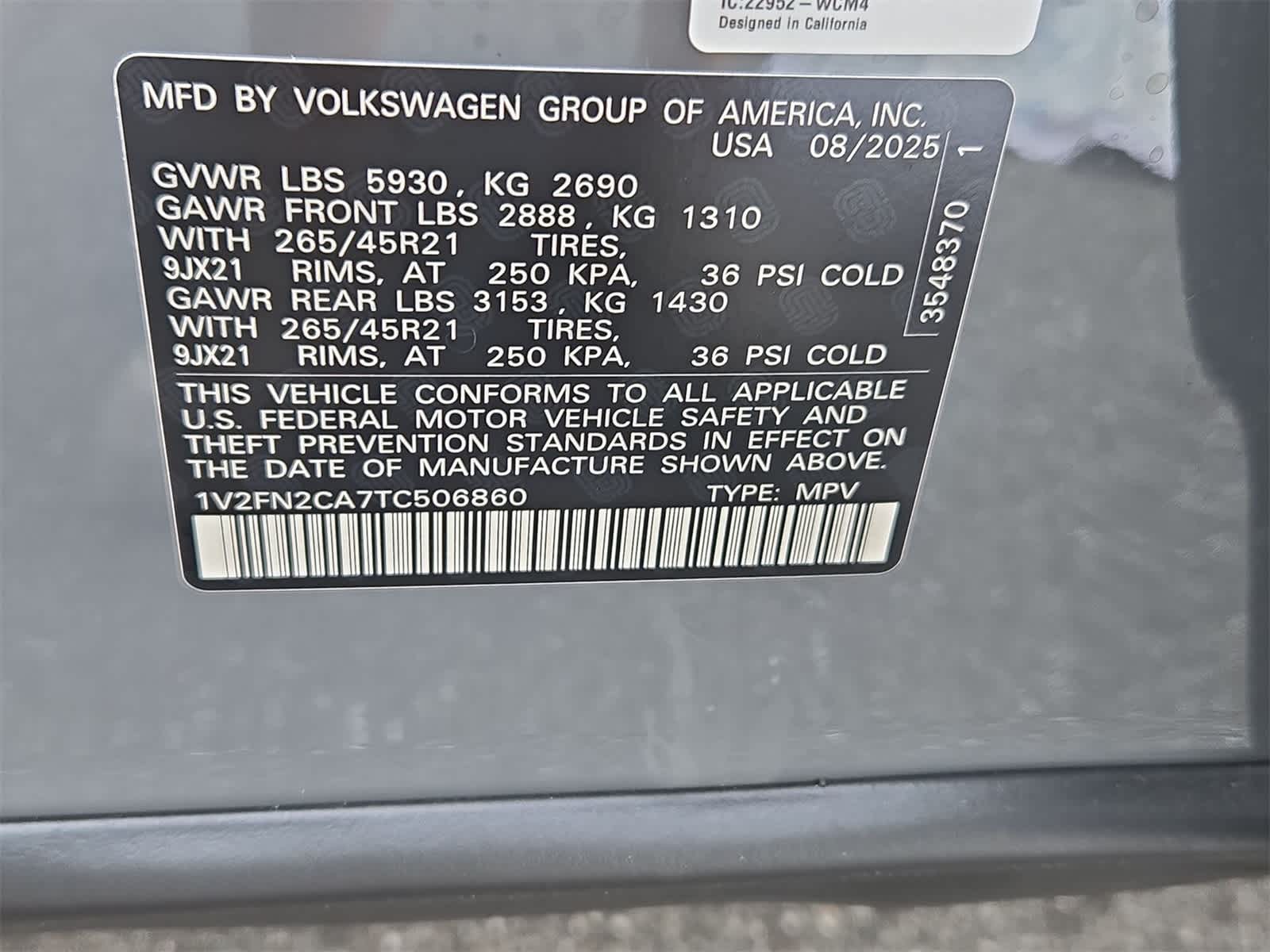 Thumbnail: 2026 Volkswagen Atlas - 38