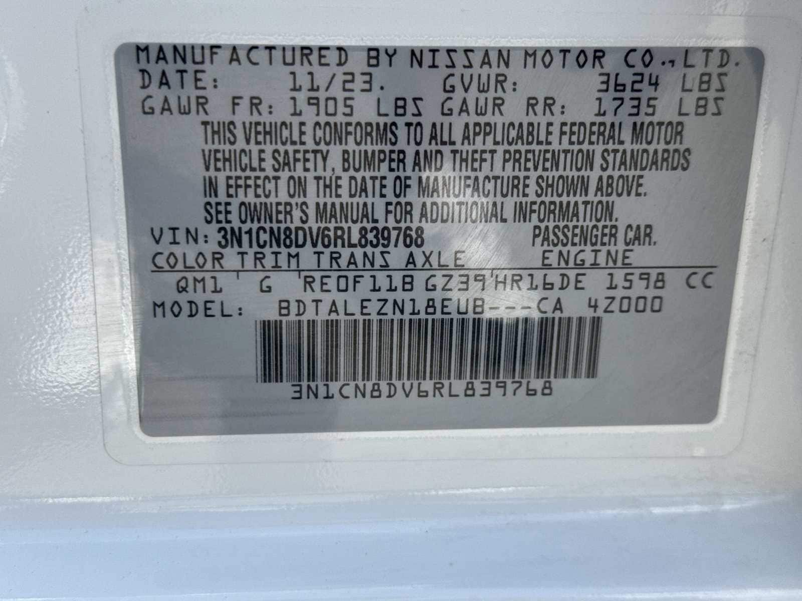 Thumbnail: 2024 Nissan Versa - 33