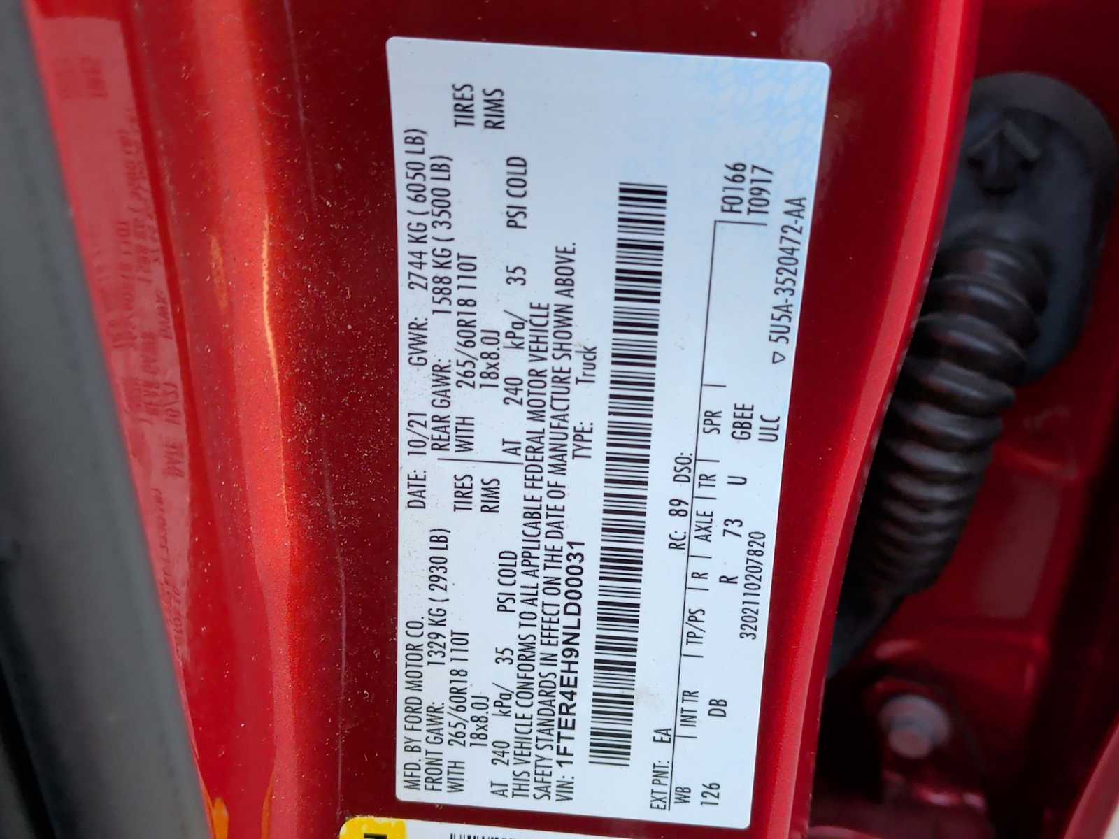 Thumbnail: 2022 Ford Ranger - 35