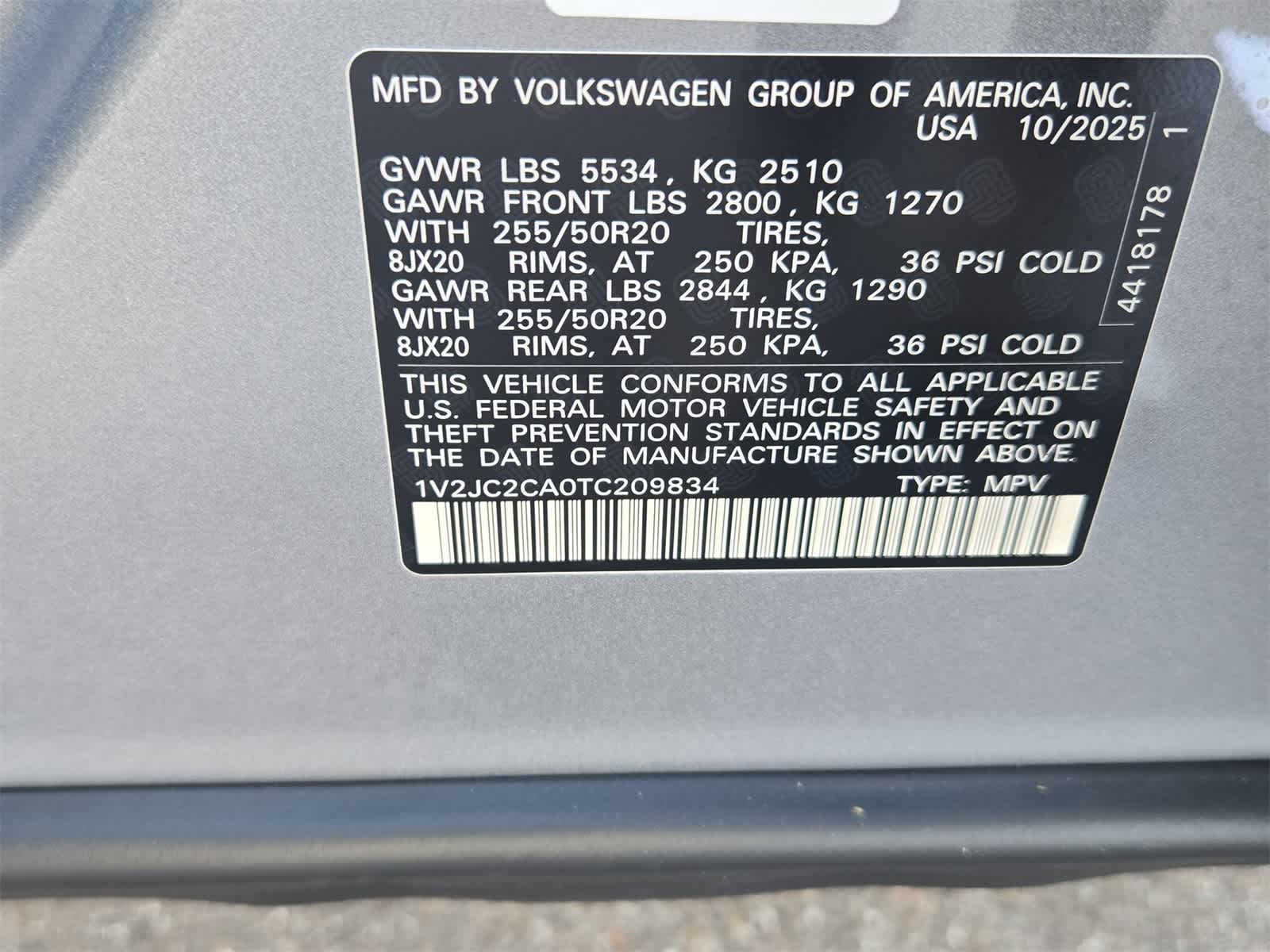 Thumbnail: 2026 Volkswagen Atlas - 44