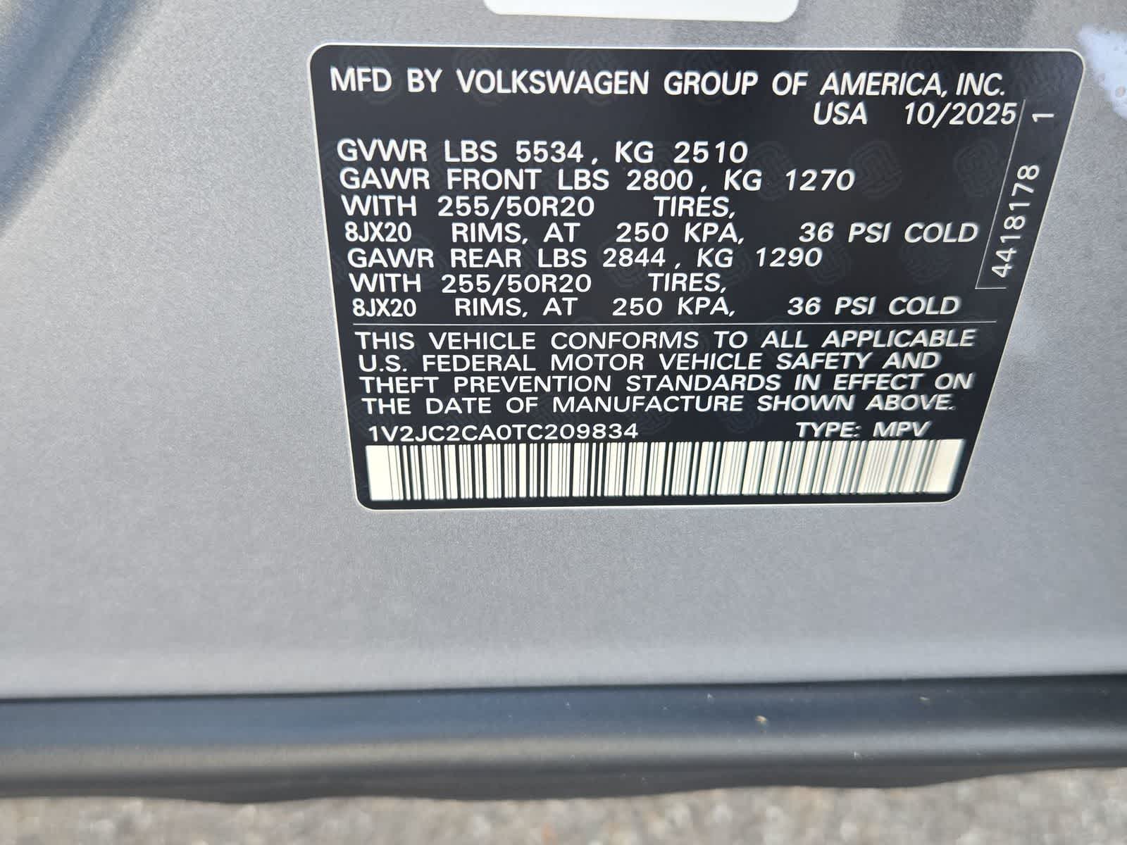 Thumbnail: 2026 Volkswagen Atlas - 44