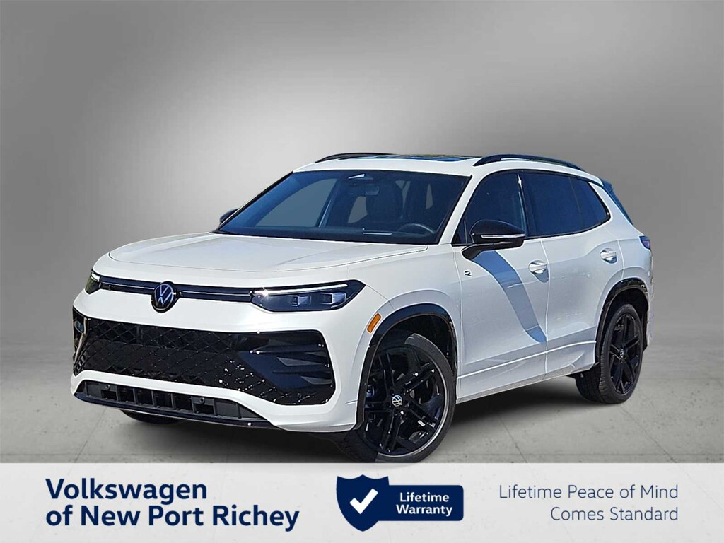New 2025 Volkswagen Tiguan 2.0T SE R-Line Black SUV