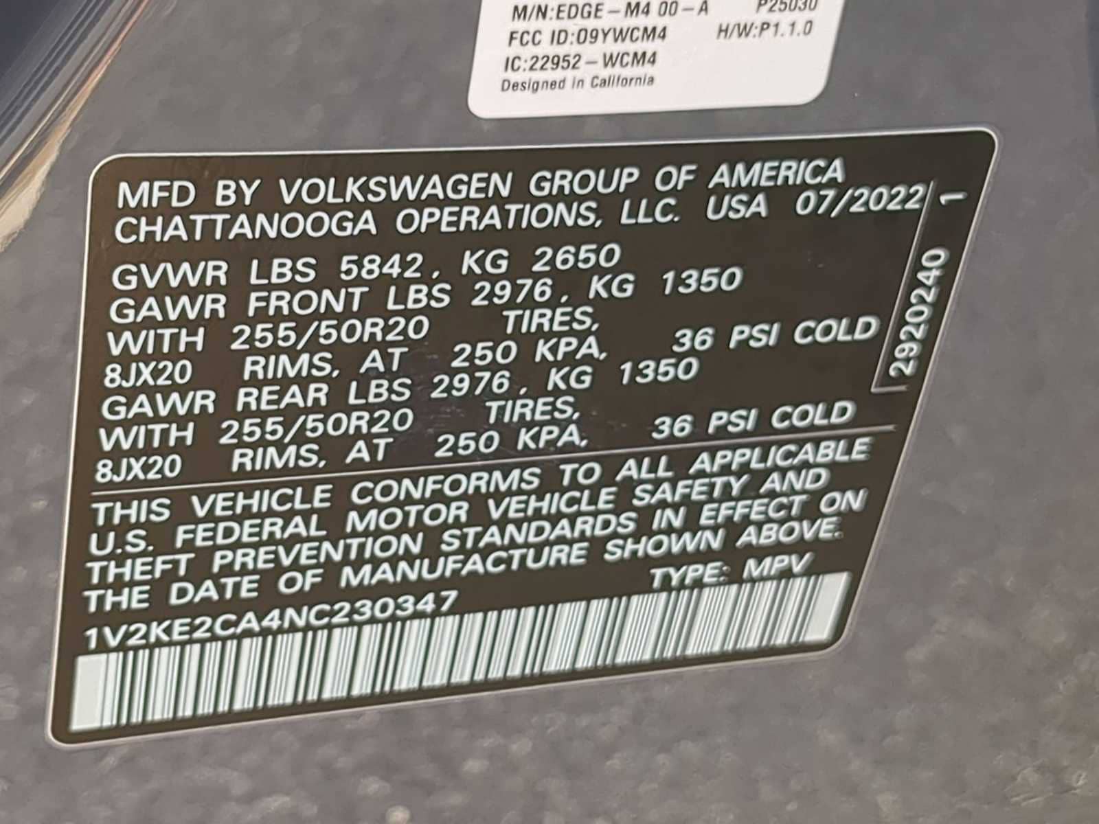 Thumbnail: 2022 Volkswagen Atlas - 37