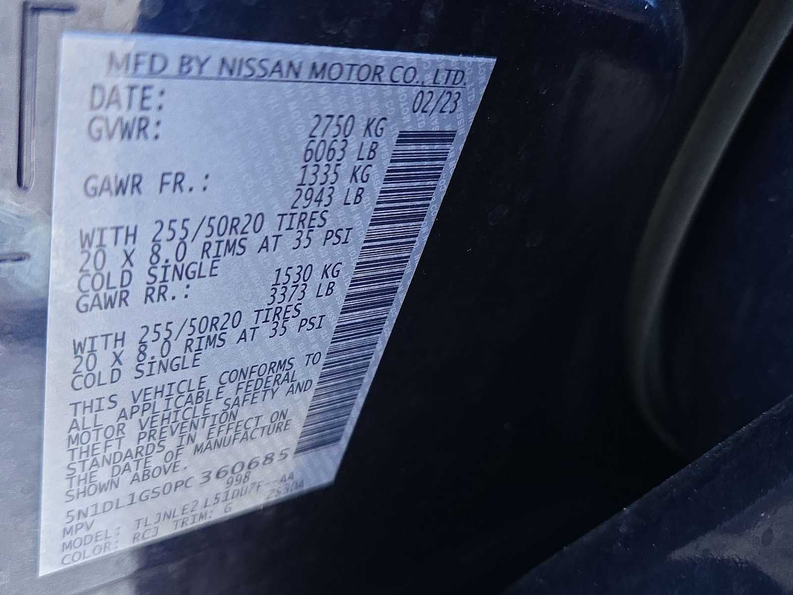 Thumbnail: 2023 INFINITI QX60 - 36