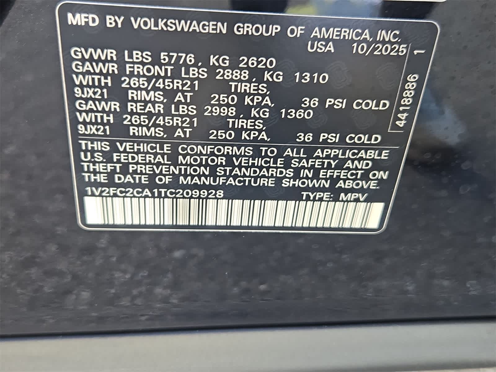 Thumbnail: 2026 Volkswagen Atlas - 36