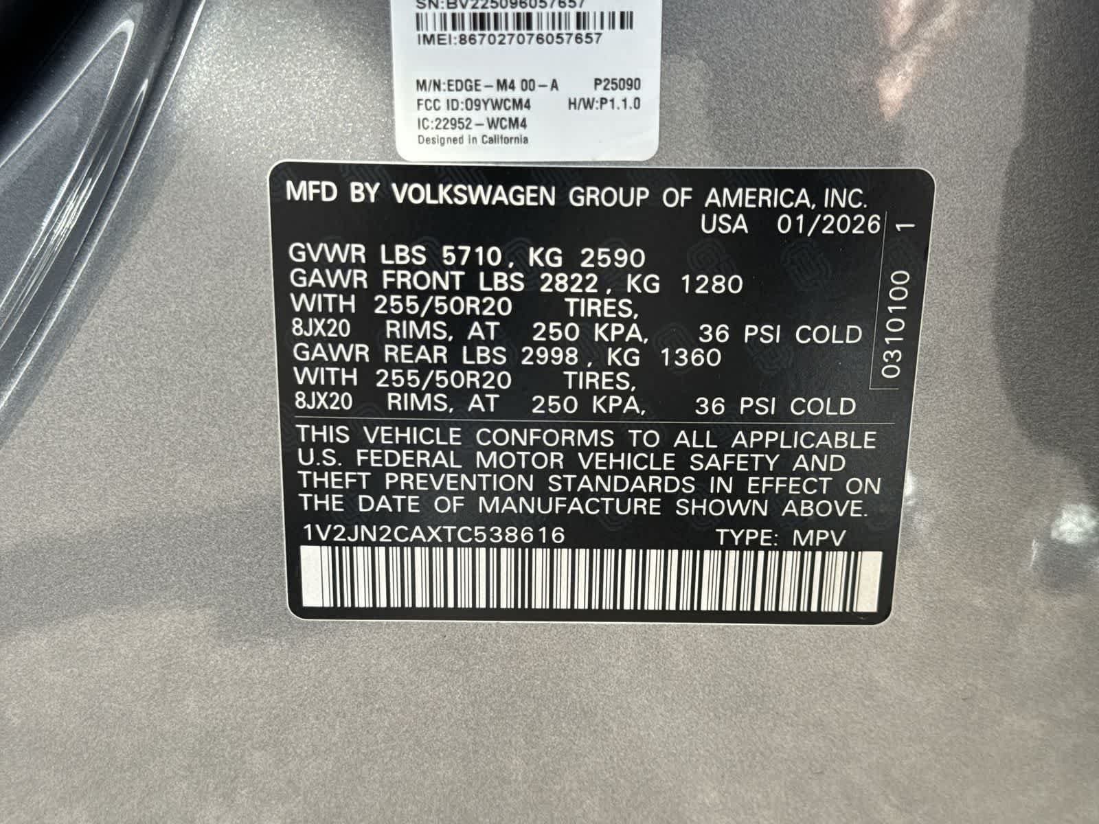 Thumbnail: 2026 Volkswagen Atlas - 36