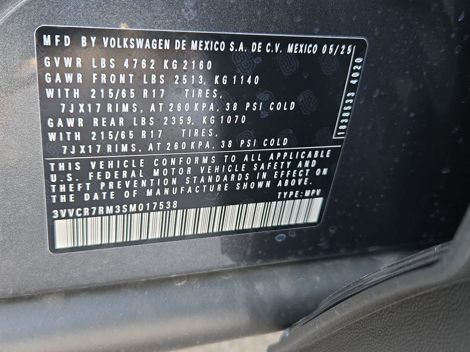 Thumbnail: 2025 Volkswagen Tiguan - 34