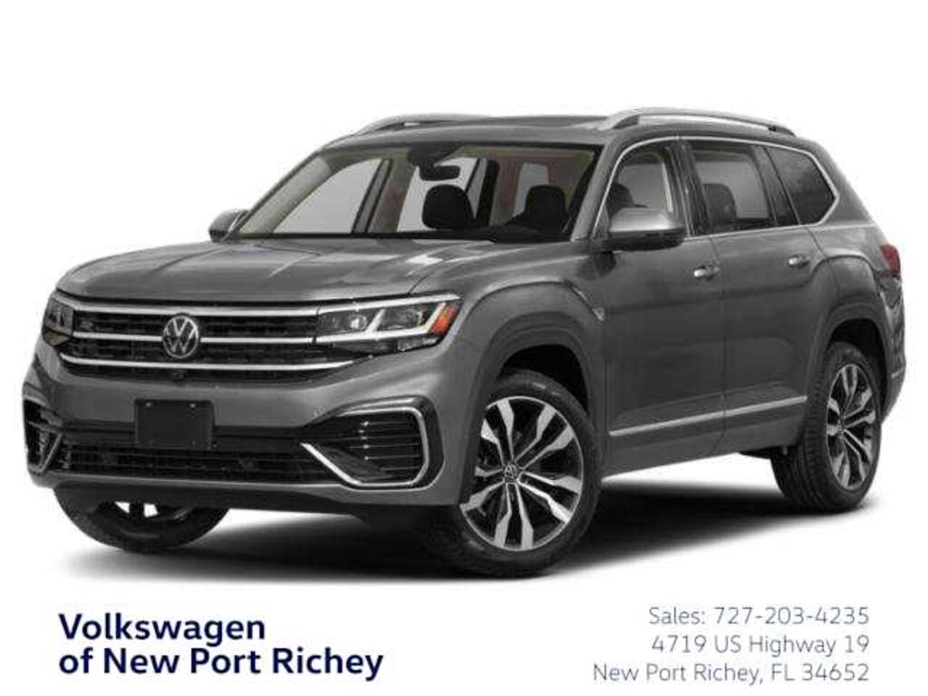Used 2021 Volkswagen Atlas 3.6L V6 SE w/Technology R-Line (2021.5) SUV