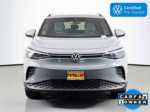 Certified 2022 Volkswagen ID.4 PRO with VIN WVGJNPE2XNP074044 for sale in Puyallup, WA