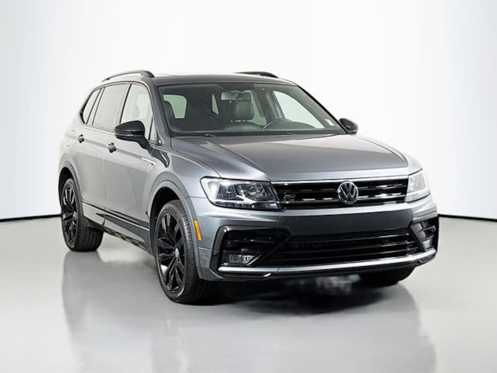 Used 2021 Volkswagen Tiguan 2.0T SE R-Line Black SUV