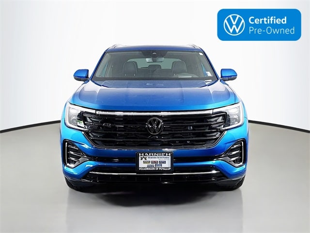 Certified 2024 Volkswagen Atlas Cross Sport SEL Premium R-LINE with VIN 1V2FE2CAXRC222776 for sale in Puyallup, WA