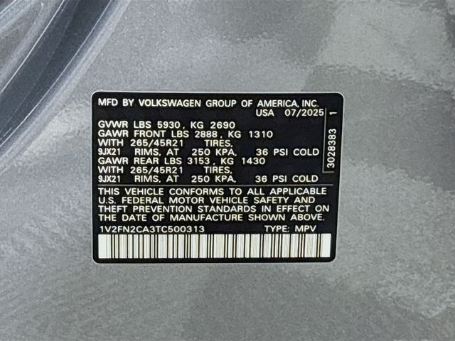 2026 Volkswagen Atlas SEL Premium R-Line - Photo 36