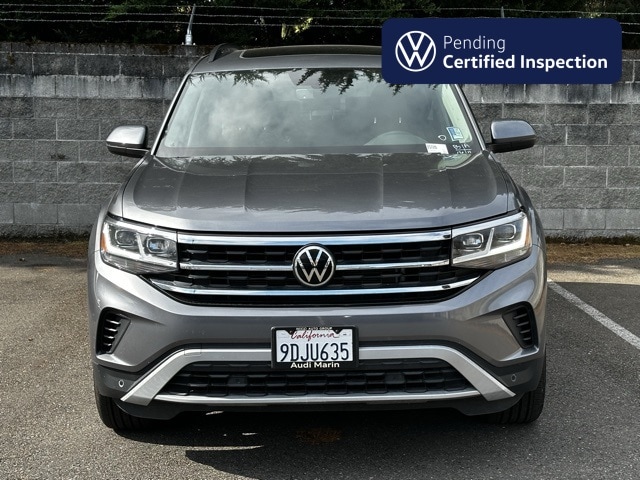 Used 2022 Volkswagen Atlas SE w/Tech with VIN 1V2KP2CA7NC560753 for sale in Puyallup, WA