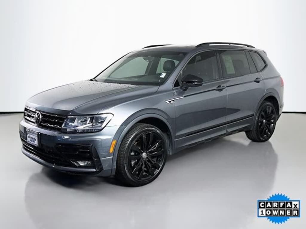 Used 2021 Volkswagen Tiguan 2.0T SE R-Line Black SUV