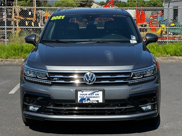 Used 2021 Volkswagen Tiguan SEL Premium R-Line with VIN 3VV4B7AXXMM091993 for sale in Puyallup, WA